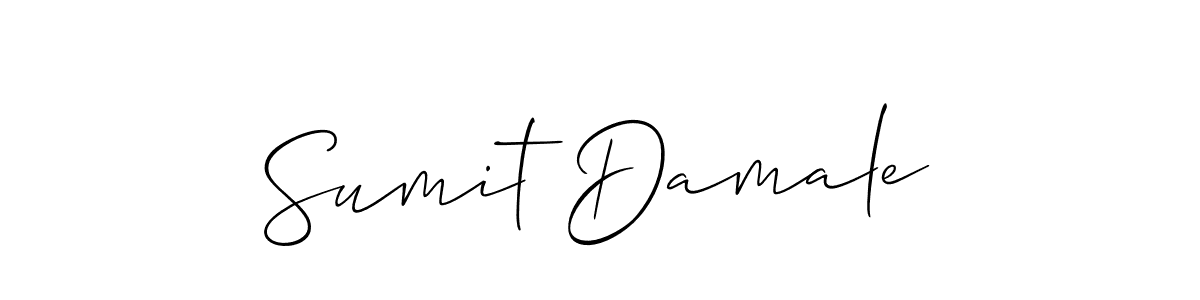 Make a beautiful signature design for name Sumit Damale. Use this online signature maker to create a handwritten signature for free. Sumit Damale signature style 2 images and pictures png