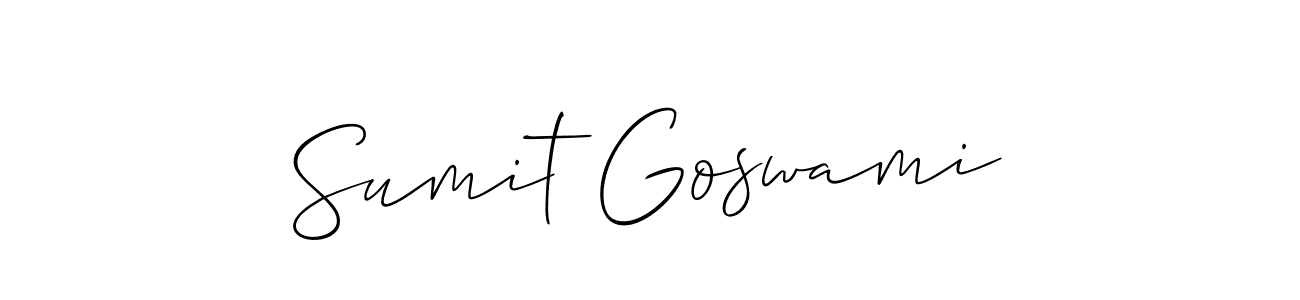 You can use this online signature creator to create a handwritten signature for the name Sumit Goswami. This is the best online autograph maker. Sumit Goswami signature style 2 images and pictures png