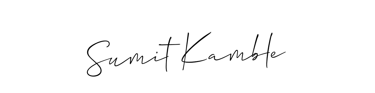 Once you've used our free online signature maker to create your best signature Allison_Script style, it's time to enjoy all of the benefits that Sumit Kamble name signing documents. Sumit Kamble signature style 2 images and pictures png