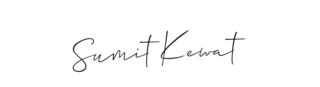 It looks lik you need a new signature style for name Sumit Kewat. Design unique handwritten (Allison_Script) signature with our free signature maker in just a few clicks. Sumit Kewat signature style 2 images and pictures png