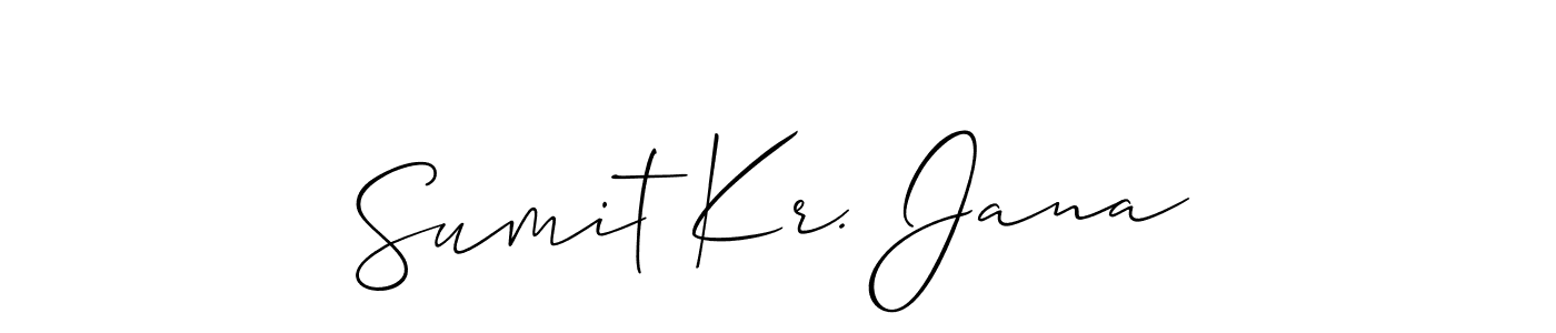 See photos of Sumit Kr. Jana official signature by Spectra . Check more albums & portfolios. Read reviews & check more about Allison_Script font. Sumit Kr. Jana signature style 2 images and pictures png