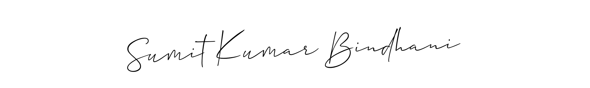 Best and Professional Signature Style for Sumit Kumar Bindhani. Allison_Script Best Signature Style Collection. Sumit Kumar Bindhani signature style 2 images and pictures png