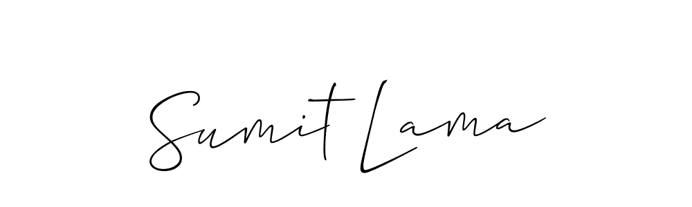 Make a beautiful signature design for name Sumit Lama. Use this online signature maker to create a handwritten signature for free. Sumit Lama signature style 2 images and pictures png