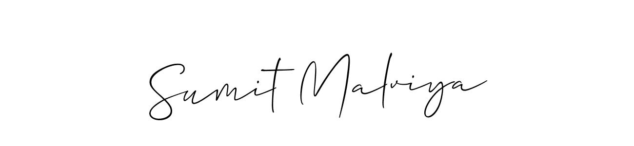 Best and Professional Signature Style for Sumit Malviya. Allison_Script Best Signature Style Collection. Sumit Malviya signature style 2 images and pictures png