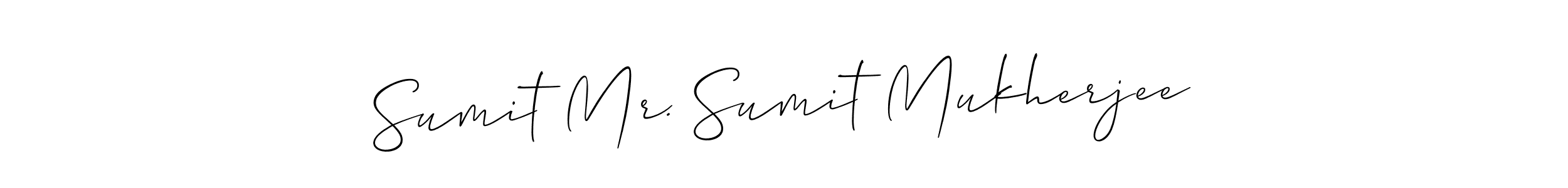 Make a beautiful signature design for name Sumit Mr. Sumit Mukherjee. Use this online signature maker to create a handwritten signature for free. Sumit Mr. Sumit Mukherjee signature style 2 images and pictures png