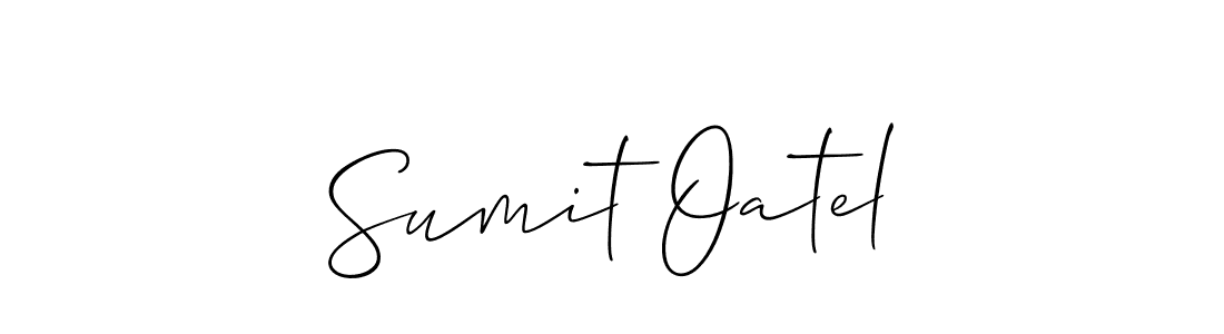 This is the best signature style for the Sumit Oatel name. Also you like these signature font (Allison_Script). Mix name signature. Sumit Oatel signature style 2 images and pictures png