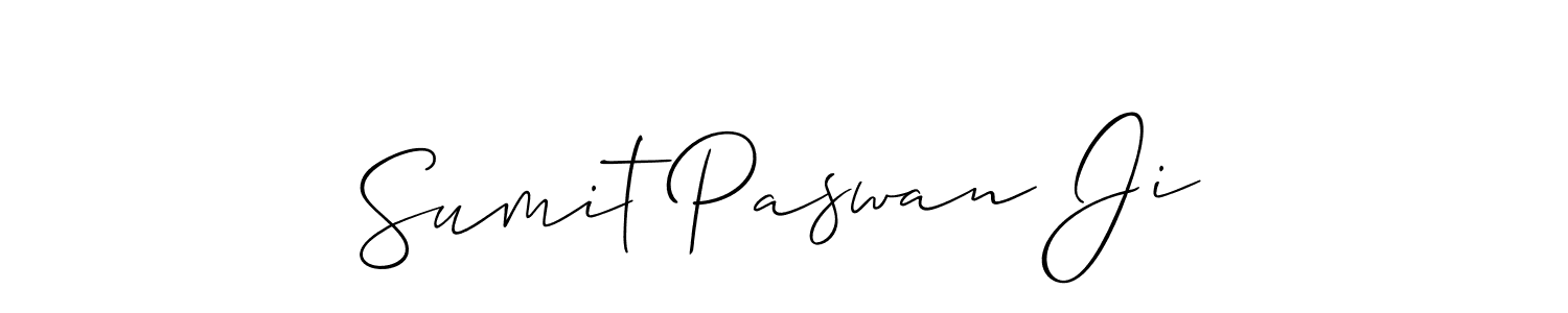 if you are searching for the best signature style for your name Sumit Paswan Ji. so please give up your signature search. here we have designed multiple signature styles  using Allison_Script. Sumit Paswan Ji signature style 2 images and pictures png