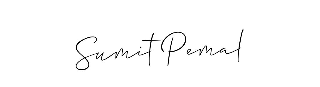You can use this online signature creator to create a handwritten signature for the name Sumit Pemal. This is the best online autograph maker. Sumit Pemal signature style 2 images and pictures png