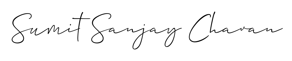 The Allison_Script signature style provides a bold statement for name Sumit Sanjay Chavan. Designed for business owners, executives, and leaders. Sumit Sanjay Chavan signature style 2 images and pictures png