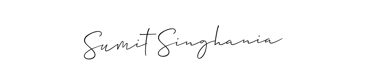 Make a beautiful signature design for name Sumit Singhania. Use this online signature maker to create a handwritten signature for free. Sumit Singhania signature style 2 images and pictures png