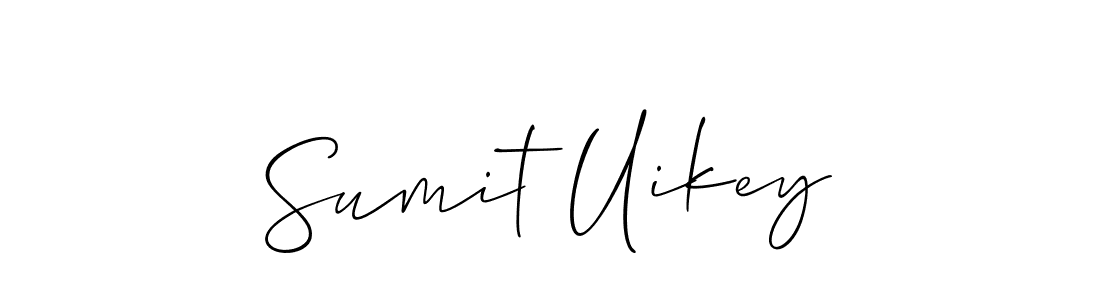 It looks lik you need a new signature style for name Sumit Uikey. Design unique handwritten (Allison_Script) signature with our free signature maker in just a few clicks. Sumit Uikey signature style 2 images and pictures png