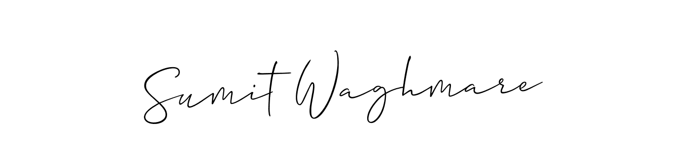 Also You can easily find your signature by using the search form. We will create Sumit Waghmare name handwritten signature images for you free of cost using Allison_Script sign style. Sumit Waghmare signature style 2 images and pictures png