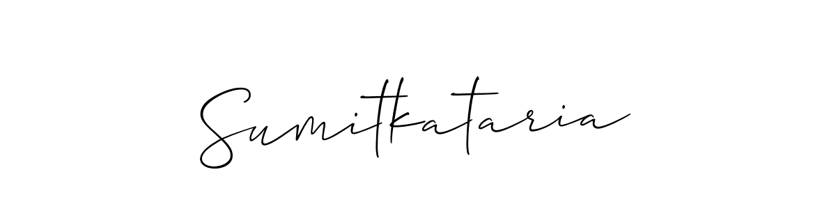 Make a beautiful signature design for name Sumitkataria. Use this online signature maker to create a handwritten signature for free. Sumitkataria signature style 2 images and pictures png