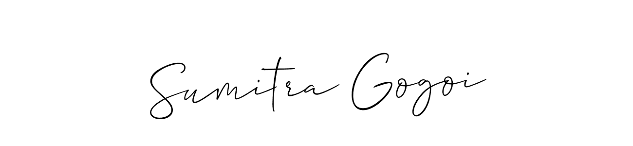 Once you've used our free online signature maker to create your best signature Allison_Script style, it's time to enjoy all of the benefits that Sumitra Gogoi name signing documents. Sumitra Gogoi signature style 2 images and pictures png