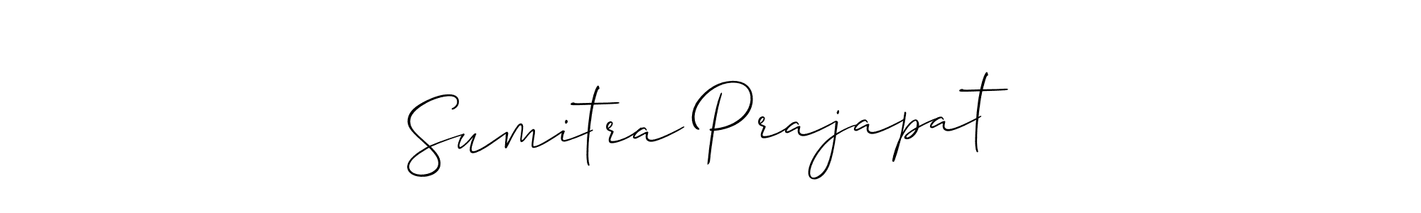 Make a beautiful signature design for name Sumitra Prajapat ❤. Use this online signature maker to create a handwritten signature for free. Sumitra Prajapat ❤ signature style 2 images and pictures png