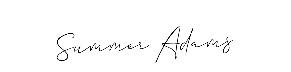 See photos of Summer Adams official signature by Spectra . Check more albums & portfolios. Read reviews & check more about Allison_Script font. Summer Adams signature style 2 images and pictures png