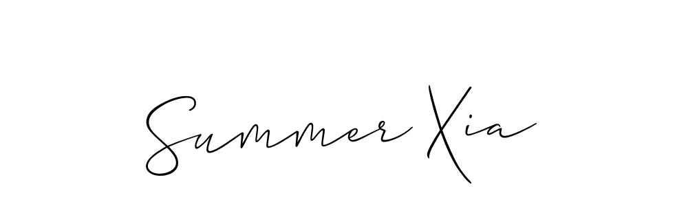 You can use this online signature creator to create a handwritten signature for the name Summer Xia. This is the best online autograph maker. Summer Xia signature style 2 images and pictures png
