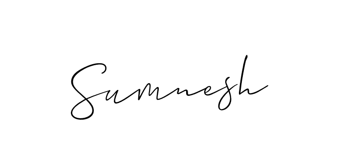 Similarly Allison_Script is the best handwritten signature design. Signature creator online .You can use it as an online autograph creator for name Sumnesh. Sumnesh signature style 2 images and pictures png