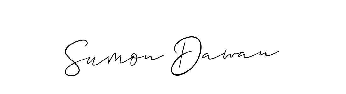 See photos of Sumon Dawan official signature by Spectra . Check more albums & portfolios. Read reviews & check more about Allison_Script font. Sumon Dawan signature style 2 images and pictures png