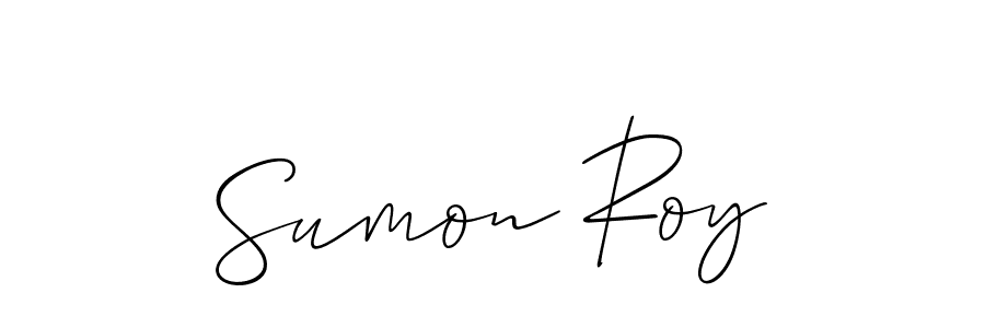 Best and Professional Signature Style for Sumon Roy. Allison_Script Best Signature Style Collection. Sumon Roy signature style 2 images and pictures png
