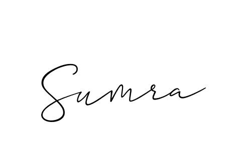 You should practise on your own different ways (Allison_Script) to write your name (Sumra) in signature. don't let someone else do it for you. Sumra signature style 2 images and pictures png