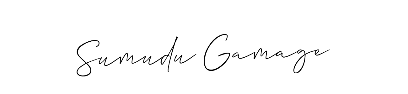 Make a beautiful signature design for name Sumudu Gamage. Use this online signature maker to create a handwritten signature for free. Sumudu Gamage signature style 2 images and pictures png
