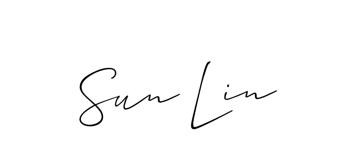 Similarly Allison_Script is the best handwritten signature design. Signature creator online .You can use it as an online autograph creator for name Sun Lin. Sun Lin signature style 2 images and pictures png
