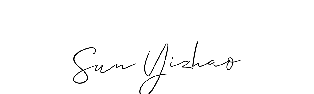 Check out images of Autograph of Sun Yizhao name. Actor Sun Yizhao Signature Style. Allison_Script is a professional sign style online. Sun Yizhao signature style 2 images and pictures png