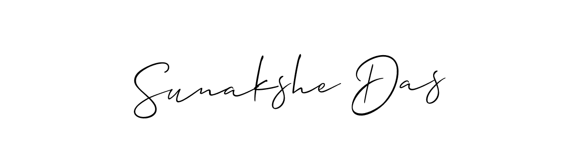 Best and Professional Signature Style for Sunakshe Das. Allison_Script Best Signature Style Collection. Sunakshe Das signature style 2 images and pictures png