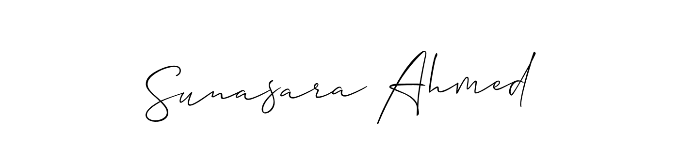 Once you've used our free online signature maker to create your best signature Allison_Script style, it's time to enjoy all of the benefits that Sunasara Ahmed name signing documents. Sunasara Ahmed signature style 2 images and pictures png