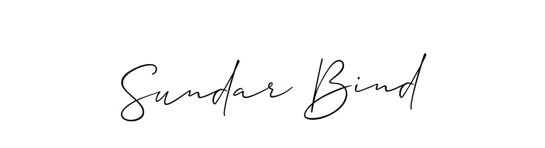 Once you've used our free online signature maker to create your best signature Allison_Script style, it's time to enjoy all of the benefits that Sundar Bind name signing documents. Sundar Bind signature style 2 images and pictures png