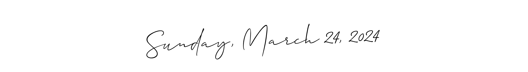 Here are the top 10 professional signature styles for the name Sunday, March 24, 2024. These are the best autograph styles you can use for your name. Sunday, March 24, 2024 signature style 2 images and pictures png