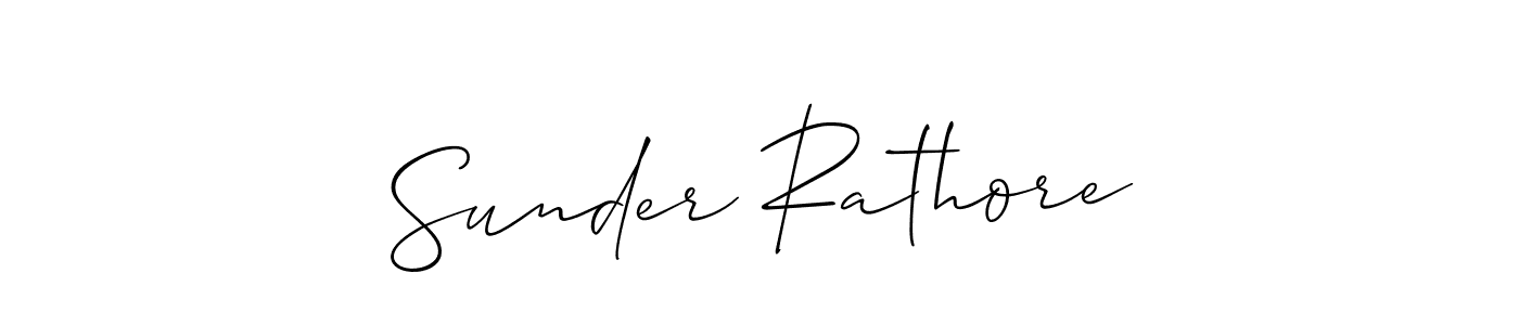 Check out images of Autograph of Sunder Rathore name. Actor Sunder Rathore Signature Style. Allison_Script is a professional sign style online. Sunder Rathore signature style 2 images and pictures png