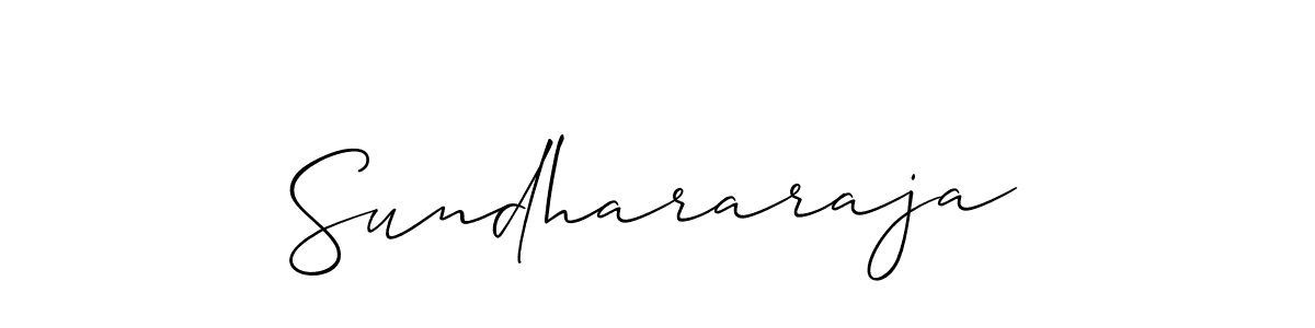 Design your own signature with our free online signature maker. With this signature software, you can create a handwritten (Allison_Script) signature for name Sundhararaja. Sundhararaja signature style 2 images and pictures png