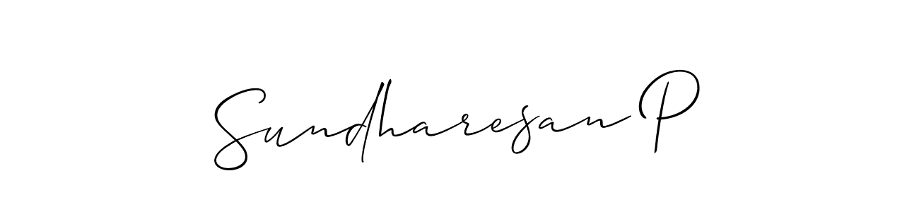 Make a short Sundharesan P signature style. Manage your documents anywhere anytime using Allison_Script. Create and add eSignatures, submit forms, share and send files easily. Sundharesan P signature style 2 images and pictures png