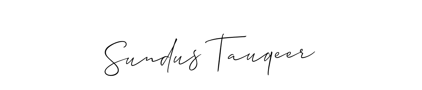 See photos of Sundus Tauqeer official signature by Spectra . Check more albums & portfolios. Read reviews & check more about Allison_Script font. Sundus Tauqeer signature style 2 images and pictures png