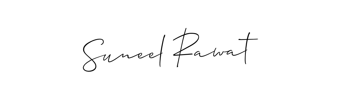 You can use this online signature creator to create a handwritten signature for the name Suneel Rawat. This is the best online autograph maker. Suneel Rawat signature style 2 images and pictures png