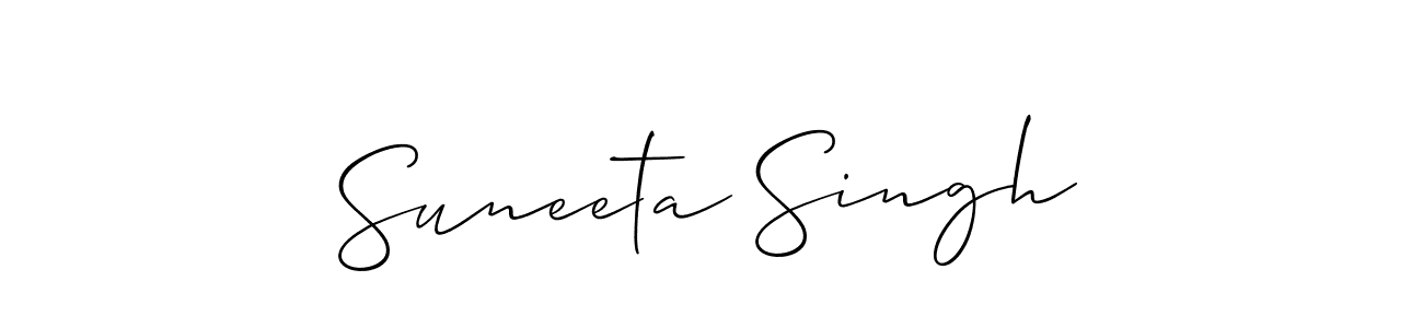 See photos of Suneeta Singh official signature by Spectra . Check more albums & portfolios. Read reviews & check more about Allison_Script font. Suneeta Singh signature style 2 images and pictures png