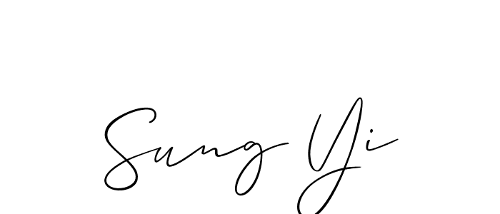 Here are the top 10 professional signature styles for the name Sung Yi. These are the best autograph styles you can use for your name. Sung Yi signature style 2 images and pictures png