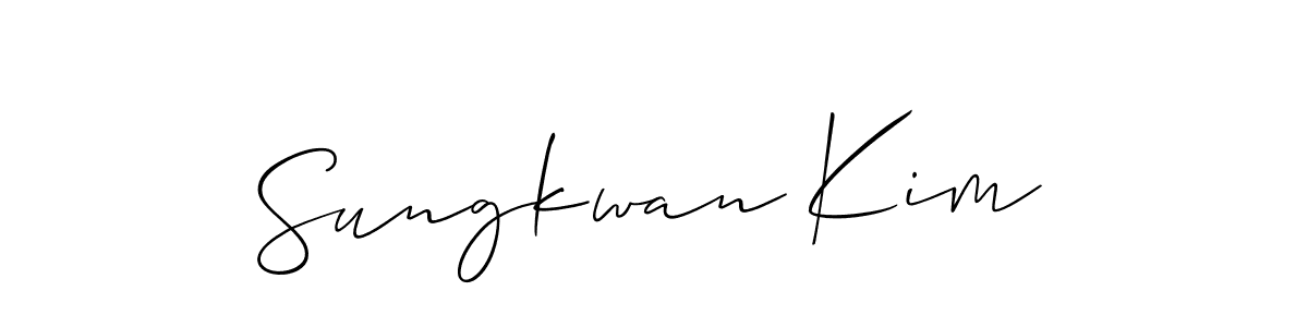 Make a beautiful signature design for name Sungkwan Kim. Use this online signature maker to create a handwritten signature for free. Sungkwan Kim signature style 2 images and pictures png