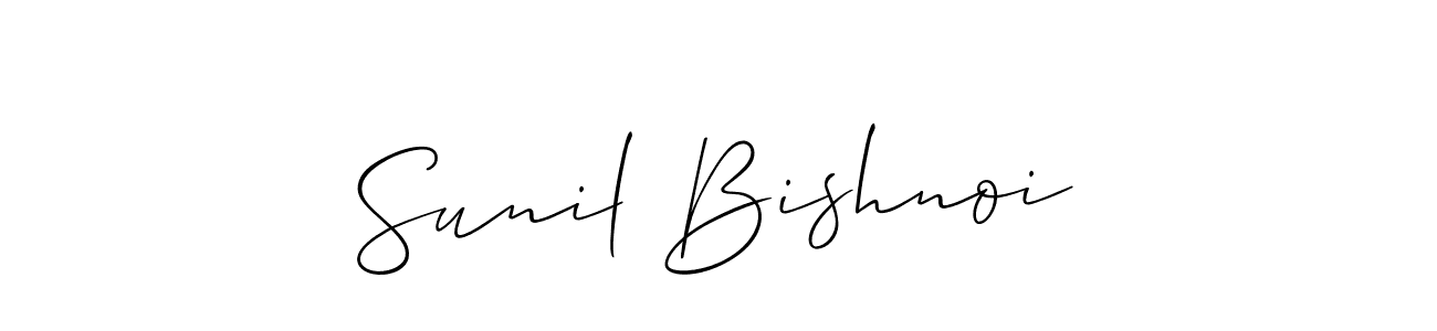 You can use this online signature creator to create a handwritten signature for the name Sunil Bishnoi. This is the best online autograph maker. Sunil Bishnoi signature style 2 images and pictures png