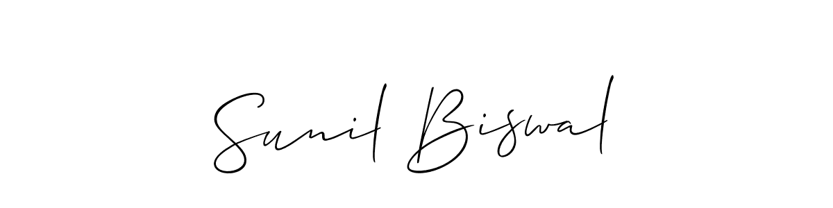 Similarly Allison_Script is the best handwritten signature design. Signature creator online .You can use it as an online autograph creator for name Sunil Biswal. Sunil Biswal signature style 2 images and pictures png