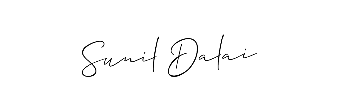 Make a beautiful signature design for name Sunil Dalai. Use this online signature maker to create a handwritten signature for free. Sunil Dalai signature style 2 images and pictures png