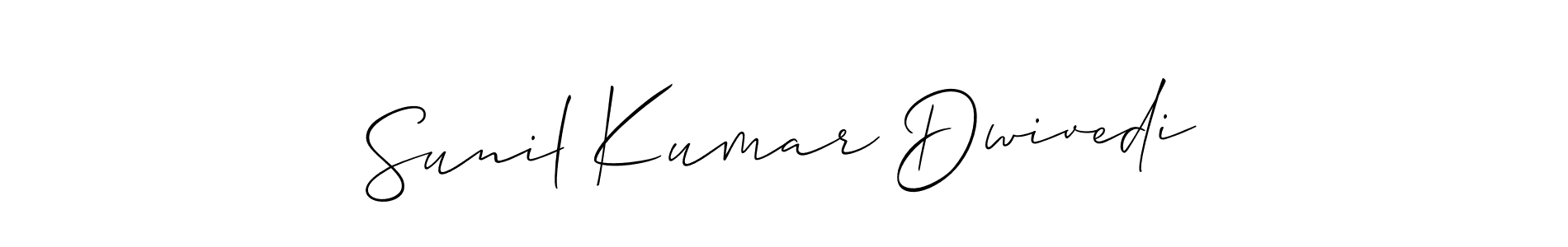 How to Draw Sunil Kumar Dwivedi signature style? Allison_Script is a latest design signature styles for name Sunil Kumar Dwivedi. Sunil Kumar Dwivedi signature style 2 images and pictures png