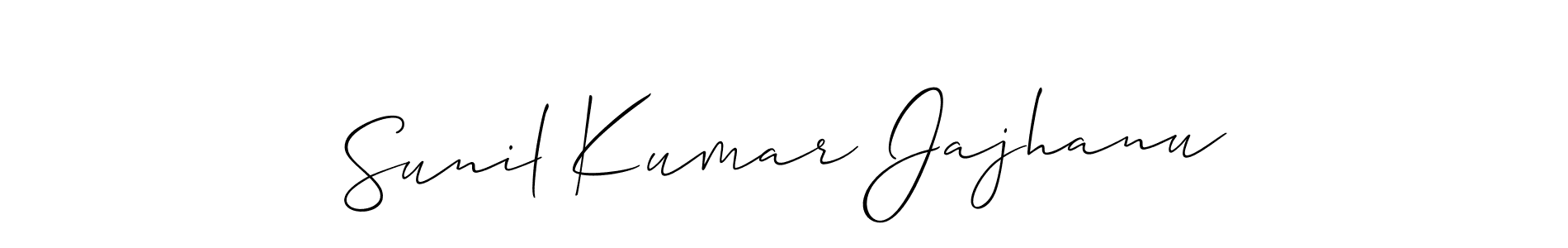 Once you've used our free online signature maker to create your best signature Allison_Script style, it's time to enjoy all of the benefits that Sunil Kumar Jajhanu name signing documents. Sunil Kumar Jajhanu signature style 2 images and pictures png