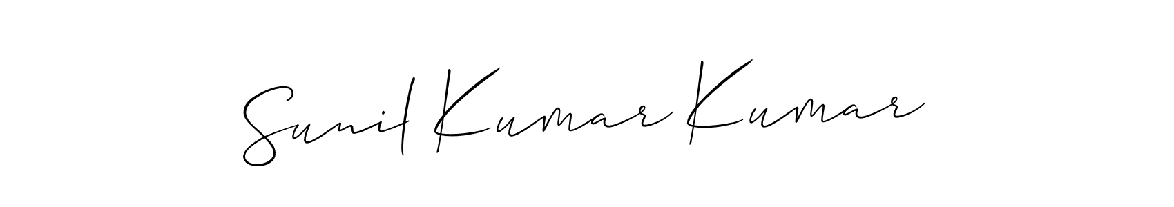 See photos of Sunil Kumar Kumar official signature by Spectra . Check more albums & portfolios. Read reviews & check more about Allison_Script font. Sunil Kumar Kumar signature style 2 images and pictures png