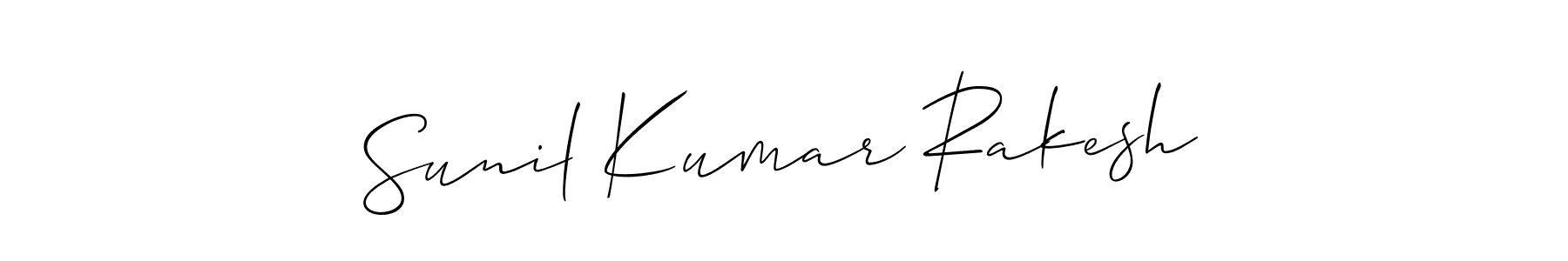 Best and Professional Signature Style for Sunil Kumar Rakesh. Allison_Script Best Signature Style Collection. Sunil Kumar Rakesh signature style 2 images and pictures png