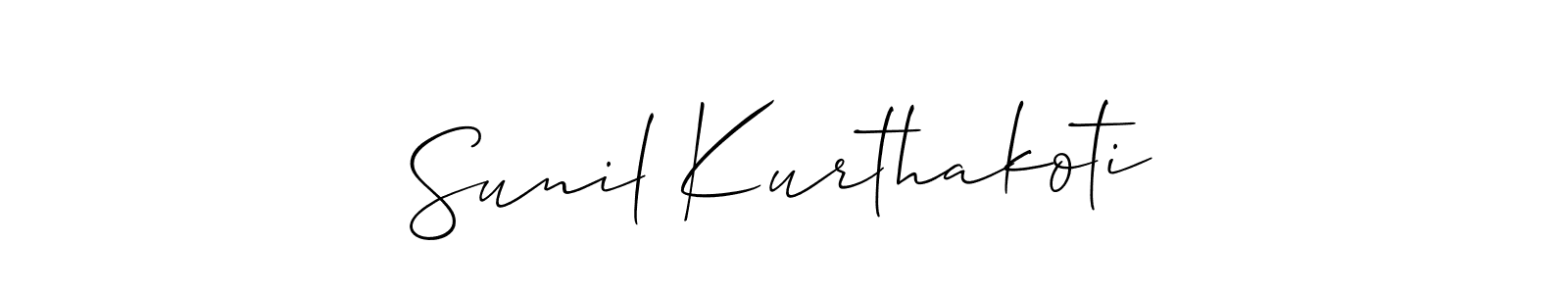 See photos of Sunil Kurthakoti official signature by Spectra . Check more albums & portfolios. Read reviews & check more about Allison_Script font. Sunil Kurthakoti signature style 2 images and pictures png