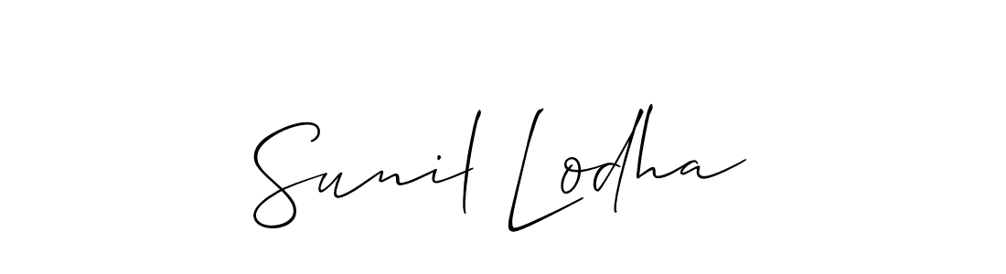 Similarly Allison_Script is the best handwritten signature design. Signature creator online .You can use it as an online autograph creator for name Sunil Lodha. Sunil Lodha signature style 2 images and pictures png