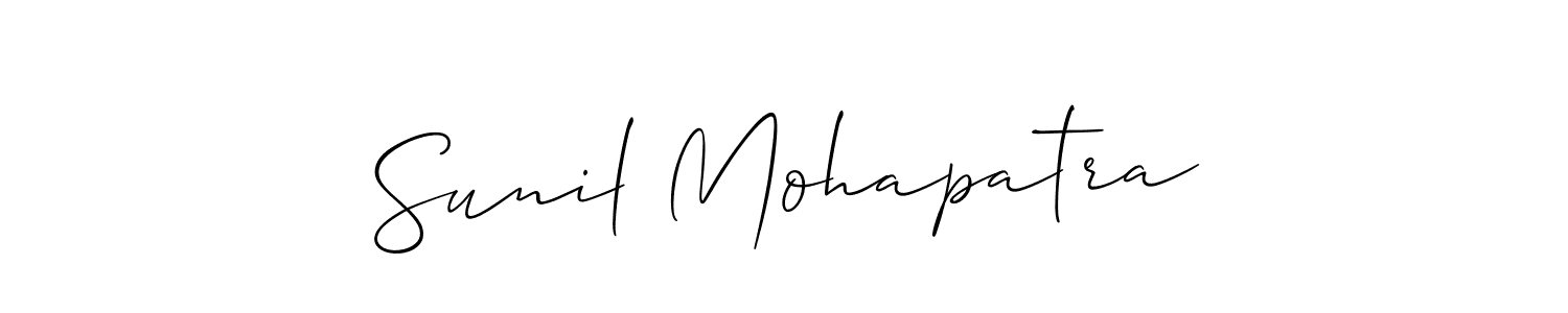Also we have Sunil Mohapatra name is the best signature style. Create professional handwritten signature collection using Allison_Script autograph style. Sunil Mohapatra signature style 2 images and pictures png